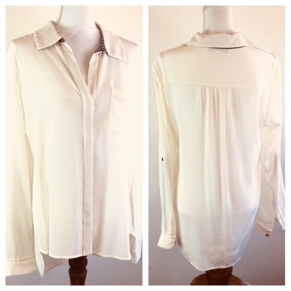 Diane Von Furstenberger Designer Blouse - Picture 1 of 8